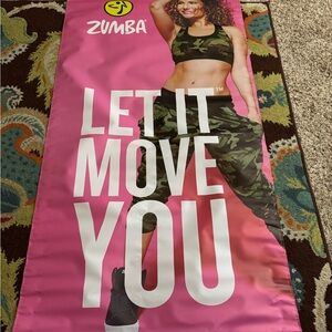 Zumba Pink Workout Banner